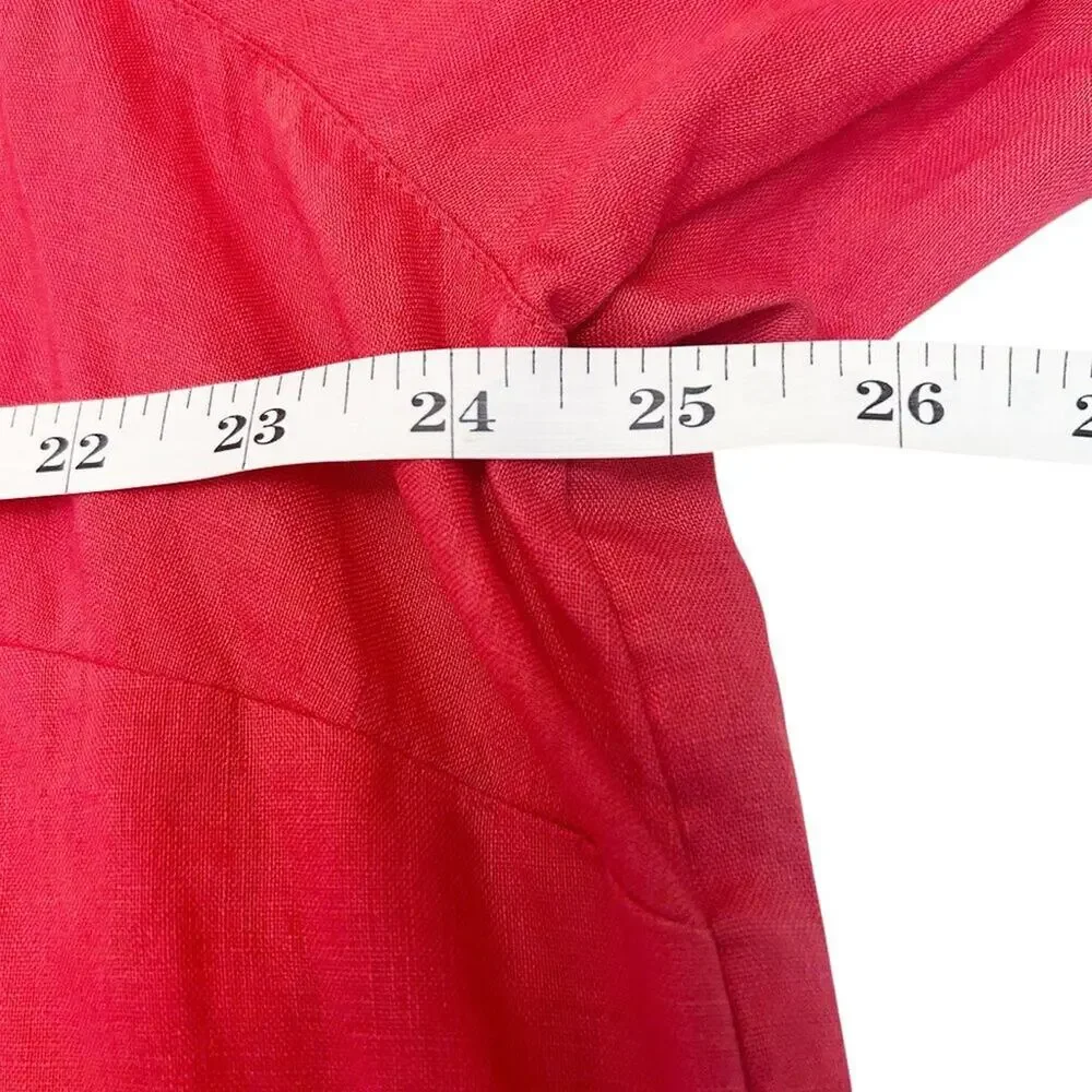 J JILL Love Linen Essential Shirt Size 2X - Picture 9 of 10